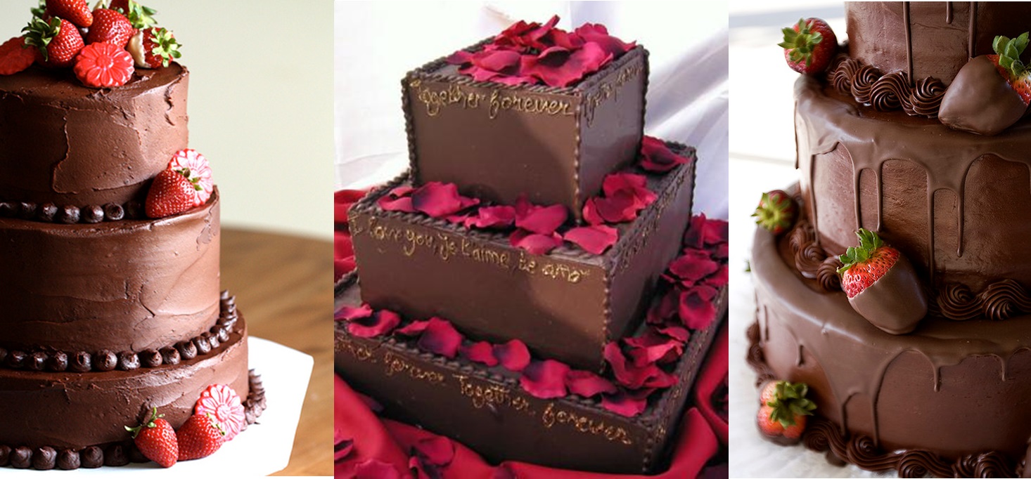 weddingChocolateCake